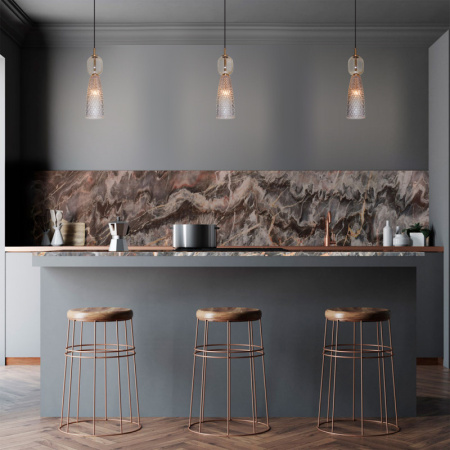 Подвесные светильники — Подвесной светильник Eurosvet 50211/1 янтарный купить в 