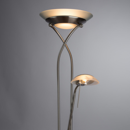 Торшеры и напольные светильники — Торшер ARTE Lamp A4399PN-2SS купить в  Торшеры и напольные светильники — Торшер ARTE Lamp A4399PN-2SS купить в