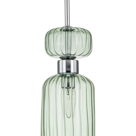 Подвесные светильники — Подвесной светильник Escada 1141/1S Chrome/Green купить в  Подвесные светильники — Подвесной светильник Escada 1141/1S Chrome/Green купить в