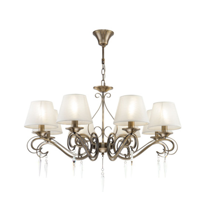 Люстры подвесные — Подвесная люстра Freya FR2017PL-08BZ купить в 