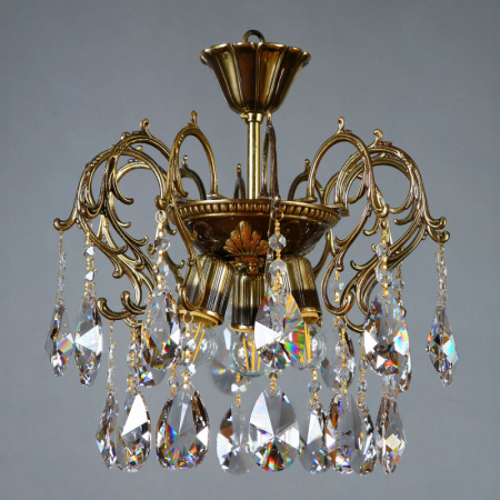 Люстры на штанге — Люстра на штанге AMBIENTE by BRIZZI 8888/3 PL PB Tear Drop купить в 