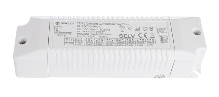 Блоки питания для светодиодной ленты — Драйвер Deko-Light Triac Multi CC EUP20T-1HMC-0 9-40V 20W IP20 0,35-0,7A 862141 купить в  Блоки питания для светодиодной ленты — Драйвер Deko-Light Triac Multi CC EUP20T-1HMC-0 9-40V 20W IP20 0,35-0,7A 862141 купить в