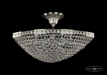 Люстры на штанге — Люстра на штанге Bohemia Ivele Crystal 19323/45IV Ni купить в 
