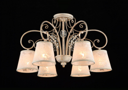 Люстры на штанге — Люстра на штанге Freya FR2406-PL-06-WG купить в 