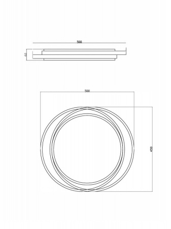 Накладные светильники — Накладной светильник Freya FR10031CL-L98B купить в 