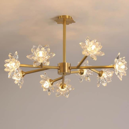 Люстры на штанге — Подвесная люстра Imperium Loft Lotos 203938-26 купить в 