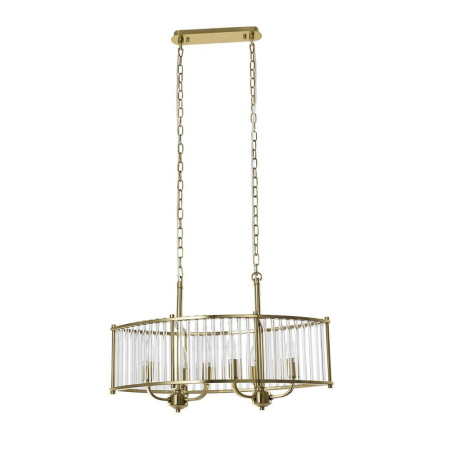 Люстры подвесные — Подвесная люстра Lumien Hall Lenora LH3062/6PO-CO-CL купить в 