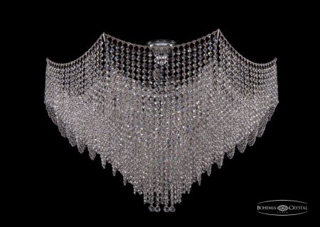 Люстры на штанге — Люстра на штанге Bohemia Ivele Crystal 77071/95 Ni купить в 