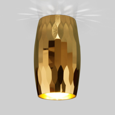 Накладные точечные светильники — Накладной светильник Elektrostandard DLN104 GU10 золото купить в 