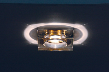 Встраиваемые точечные светильники — Встраиваемый светильник Donolux DL132CH/Shampagne gold купить в 