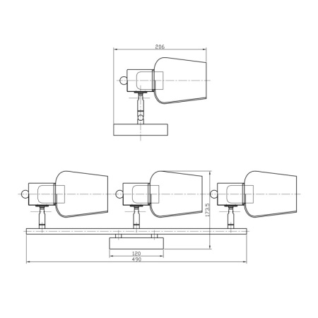 Споты — Спот Escada 691/3P купить в  Споты — Спот Escada 691/3P купить в