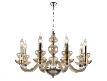 Люстры подвесные — Подвесная люстра Newport 1908/S cognac купить в 