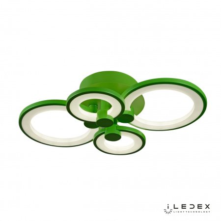 Свет для дома — Потолочная люстра iLedex Ring A001/4 GREEN купить в  Свет для дома — Потолочная люстра iLedex Ring A001/4 GREEN купить в