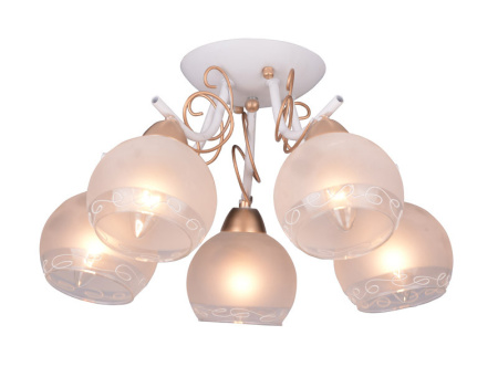 Люстры накладные — Накладная люстра TOPLIGHT TL3790X-05WH купить в  Люстры накладные — Накладная люстра TOPLIGHT TL3790X-05WH купить в