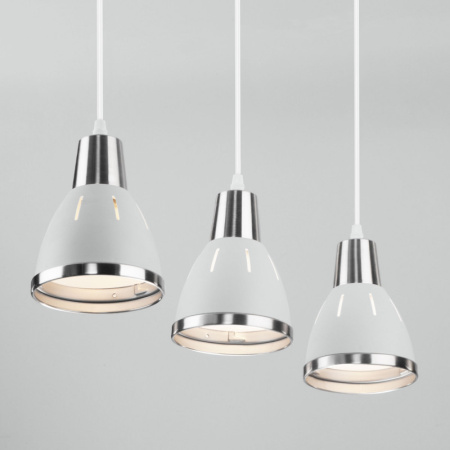 Подвесные светильники — Подвесной светильник Eurosvet 50173/3 белый купить в 