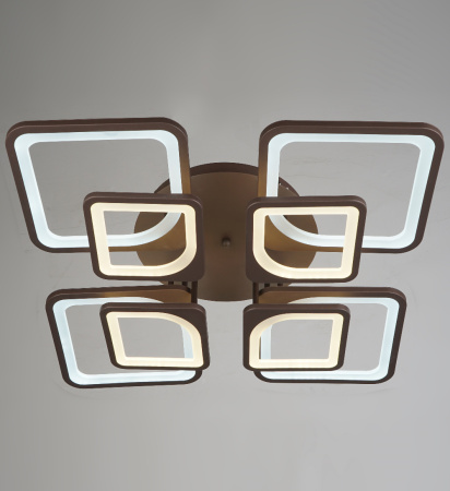 Потолочные люстры — 01445/8 темно-коричневый coffee купить в 