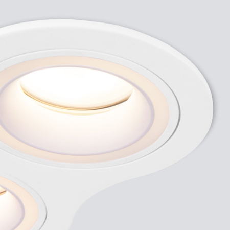 Встраиваемые точечные светильники — Встраиваемый светильник Elektrostandard 1081/2 MR16 белый купить в 