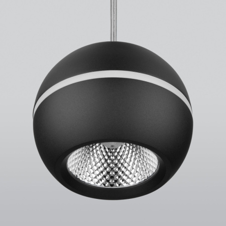 Подвесные светильники — Подвесной светильник Elektrostandard DLS023 9W 4200K черный купить в 