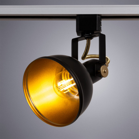 Трековые светильники — Светильник на шине ARTE Lamp A5213PL-1BK купить в  Трековые светильники — Светильник на шине ARTE Lamp A5213PL-1BK купить в
