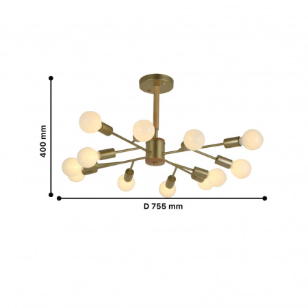 Люстры на штанге — Люстра на штанге F-Promo 2587-12P купить в 