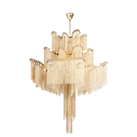 Люстры каскадные — Каскадная люстра LOFT IT 10208/800 Gold купить в 