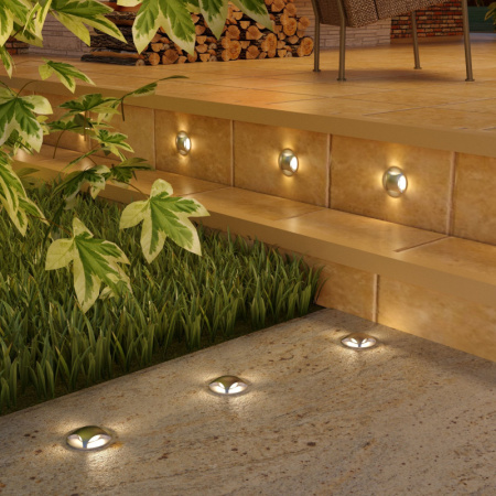 Светильники для стен и ступеней — Светильник для ступеней Elektrostandard MRL LED 1106 Алюминий купить в 