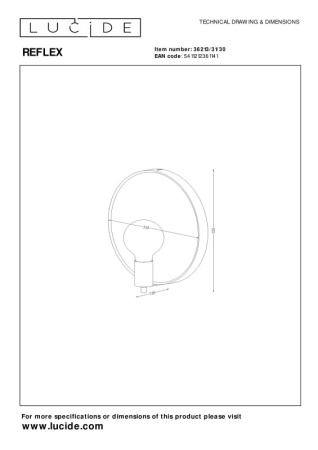 Настенные бра — Бра LUCIDE 36213/31/30 купить в 