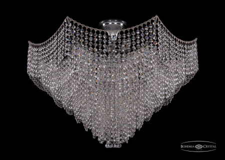 Люстры на штанге — Люстра на штанге Bohemia Ivele Crystal 77071/77 Ni купить в 