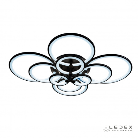 Свет для дома — Потолочная люстра iLedex Ring A001/10 BK купить в  Свет для дома — Потолочная люстра iLedex Ring A001/10 BK купить в