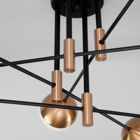 Люстры на штанге — Люстра на штанге Eurosvet 70129/8 латунь купить в  Люстры на штанге — Люстра на штанге Eurosvet 70129/8 латунь купить в