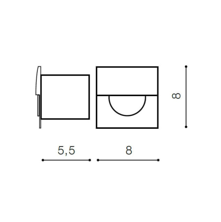 Cветильники потолочные встраиваемые — Встраиваемый светильник Azzardo Sane FI 60 AZ2770 купить в  Cветильники потолочные встраиваемые — Встраиваемый светильник Azzardo Sane FI 60 AZ2770 купить в