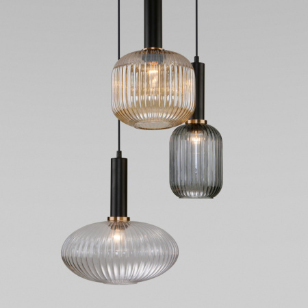 Подвесные светильники — Подвесной светильник Eurosvet 50183/3 черный купить в  Подвесные светильники — Подвесной светильник Eurosvet 50183/3 черный купить в