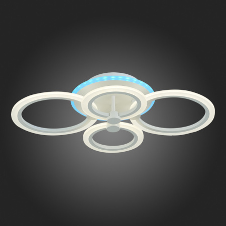 Люстры накладные — Накладная люстра Evoluce SLE500552-04RGB купить в  Люстры накладные — Накладная люстра Evoluce SLE500552-04RGB купить в