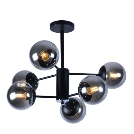 Потолочные люстры — Потолочная люстра Seven Fires Эйми SF3309/6C-MBK-CR купить в 