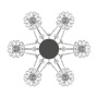 Люстры подвесные — Подвесная люстра Lightstar 790064 купить в  Люстры подвесные — Подвесная люстра Lightstar 790064 купить в