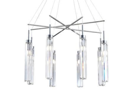 Люстры подвесные — Подвесная люстра Newport 4524+4/S chrome купить в 
