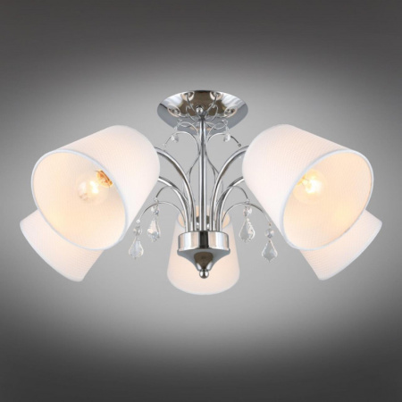 Люстры на штанге — Люстра на штанге Omnilux OML-56307-05 купить в 