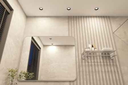 Влагозащищенные точечные светильники — Влагозащищенный светильник Denkirs DK3103-BK купить в 