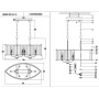 Люстры подвесные — Подвесная люстра Lumien Hall Lenora LH3062/6PO-NL-CL купить в  Люстры подвесные — Подвесная люстра Lumien Hall Lenora LH3062/6PO-NL-CL купить в