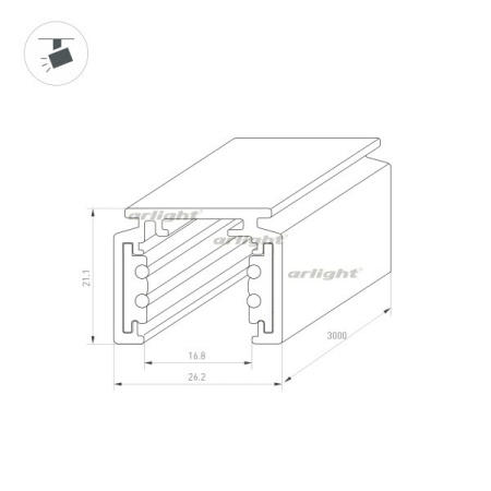 Шинопроводы — Шинопровод Arlight 036785 купить в  Шинопроводы — Шинопровод Arlight 036785 купить в