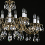 Люстры подвесные — Подвесная люстра Artglass VIktorie Brass Antique CE купить в 