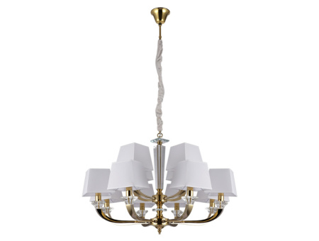 Люстры подвесные — Подвесная люстра Newport 11408+4/C gold купить в 