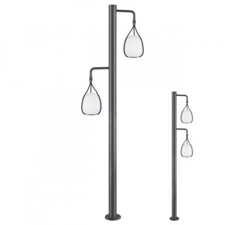 Высокие уличные фонари — Садово-парковый светильник Novotech 358583 купить в 