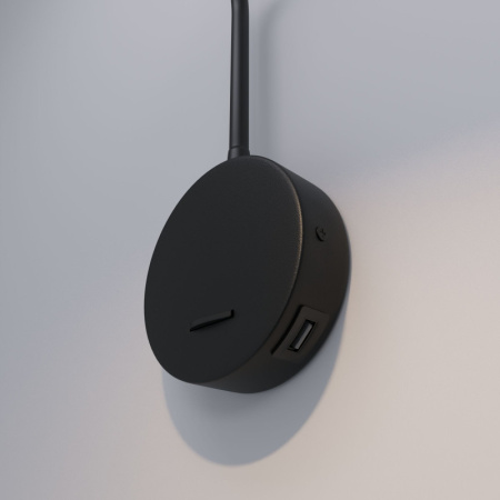 Настенные бра — Бра Elektrostandard Stem 40120/LED черный купить в 