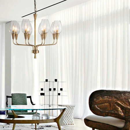 Люстры на штанге — Подвесная люстра Imperium Loft Viola 179883-26 купить в 