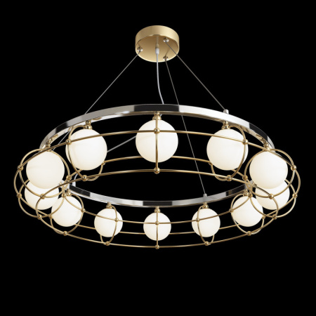 Люстры подвесные — Подвесная люстра Maytoni MOD312PL-12GCH купить в 