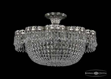 Люстры на штанге — Люстра на штанге Bohemia Ivele Crystal 19311/45JB Ni купить в 