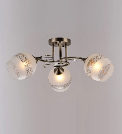 Потолочные люстры — 2474/3 бронза купить в 