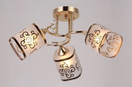 Потолочные люстры — 02944/3 (2660) золото купить в 