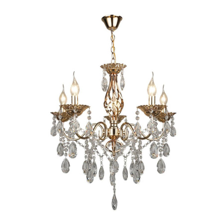 Люстры подвесные — Подвесная люстра Seven Fires Feroniya WD3543/5H-FGD-CL купить в 